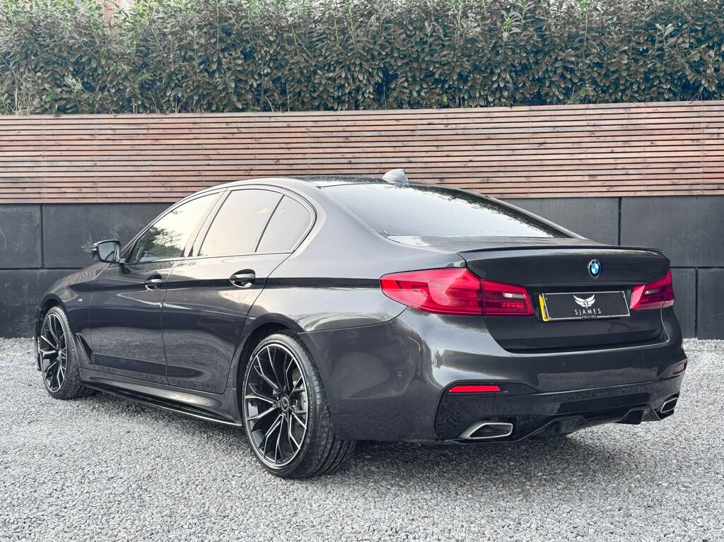 BMW 5 Series 2018 2.0 520D M Sport Saloon Euro EN68AGZ Grey #6