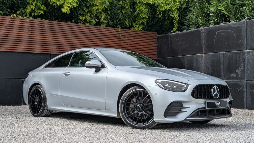 Mercedes-Benz E Class 2021 2.0 E220d Amg Line Premium Coupe RF21YZV Silver #4