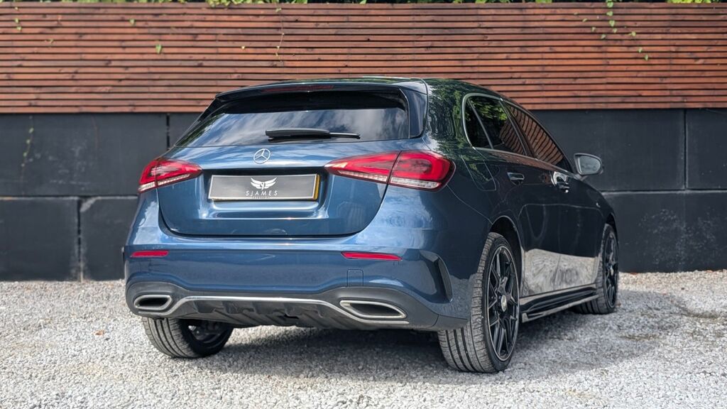 Mercedes-Benz A Class 2023 1.3 A200 Amg Line Executive Hatchback P KN23YVB Blue #6