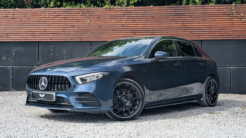 Mercedes-Benz A Class 2023 1.3 A200 Amg Line Executive Hatchback P KN23YVB Blue #2