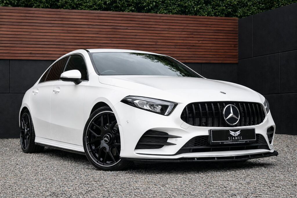 Mercedes-Benz A Class 2021 1.3 A250e 15.6Kwh Amg Line Executive Saloon WN21XLU White #3