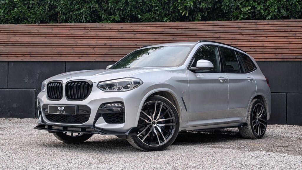 BMW X3 2019 2.0 20D M Sport Suv Xdrive Eu PF69EWC Silver #2