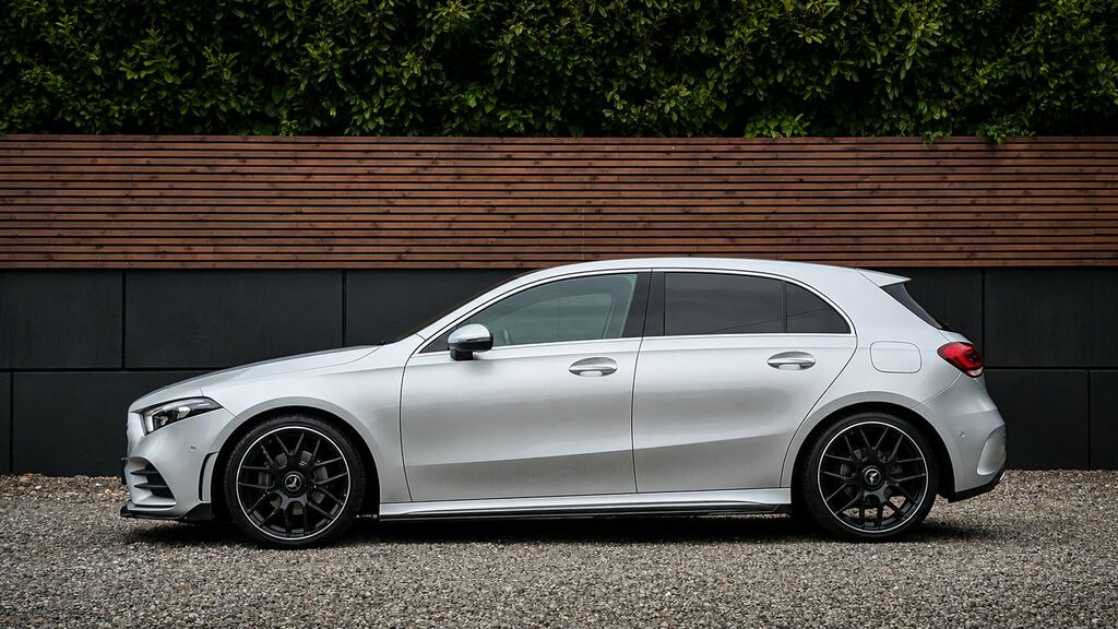 Mercedes-Benz A Class 2021 1.3 A180 Amg Line Executive Hatchback P LO21APZ Silver #5