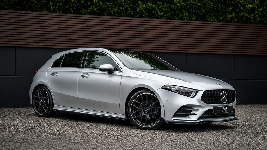 Mercedes-Benz A Class 2021 1.3 A180 Amg Line Executive Hatchback P LO21APZ Silver #4