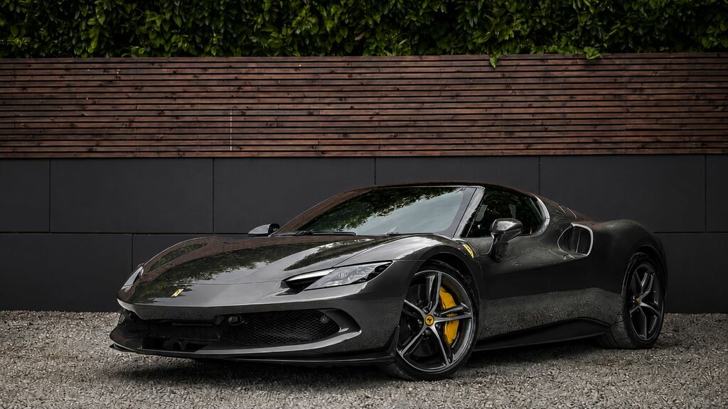 Ferrari 296 GTB 2024 3.0T V6 7.45Kwh Coupe Plug-in Hybr Grey