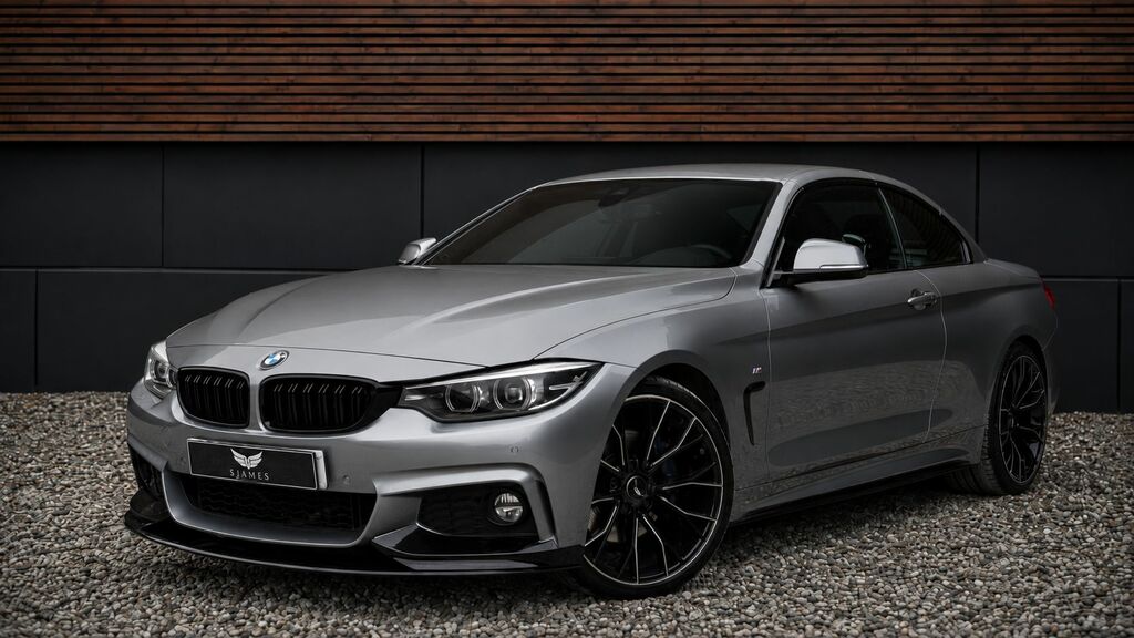 BMW 4 Series 2018 2.0 420I M Sport Convertible YH18KYU Grey #2