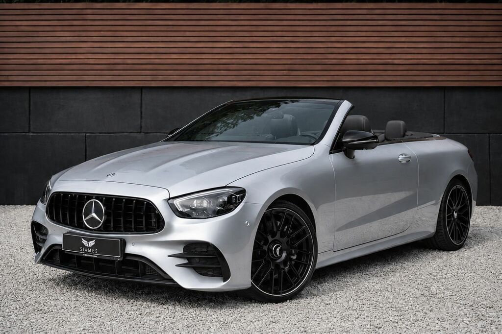 Mercedes-Benz E Class 2022 2.0 E300h Mhev Amg Line Premium Cabriolet 2 Silver
