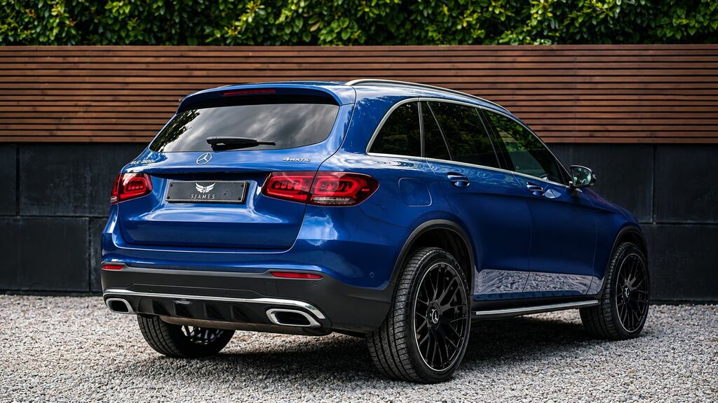 Mercedes-Benz GLC Class 2021 2.0 Glc220d Amg Line Premium Suv KO21SKD Blue #6