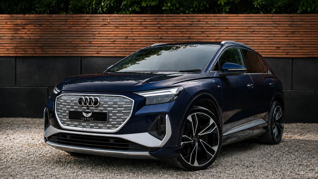Audi Q4 E Tron 2021 40 S Line Suv 82Kwh 204 Ps Blue