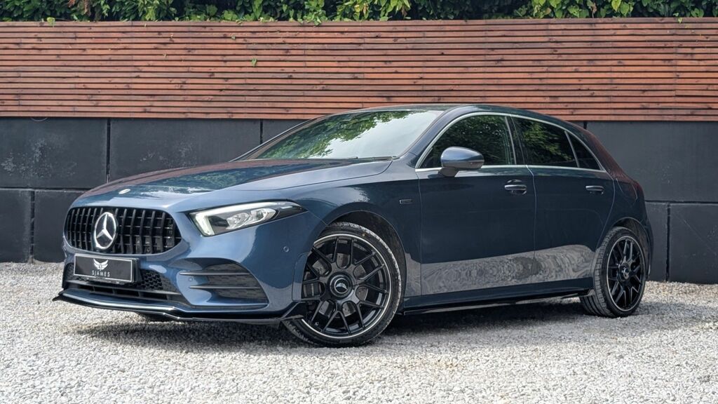 Mercedes-Benz A Class 2023 1.3 A200 Amg Line Executive Hatchback P KN23YSV Blue #2