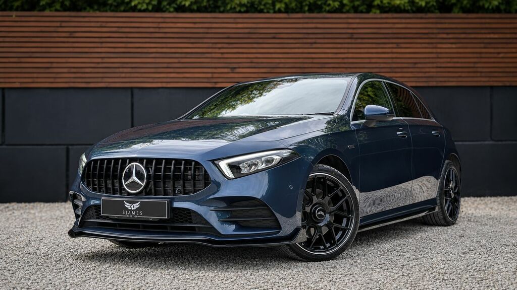 Mercedes-Benz A Class 2023 1.3 A200 Amg Line Executive Hatchback P Blue