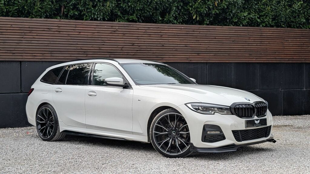 BMW 3 Series 2021 2.0 330E 12Kwh M Sport Touring Plu YY71RKJ White #4