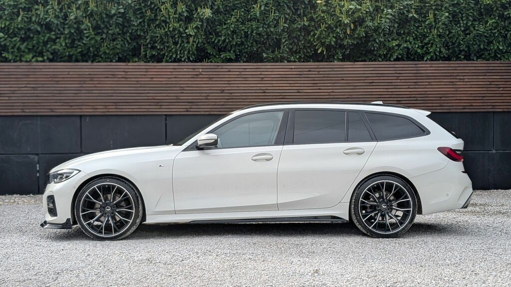 BMW 3 Series 2021 2.0 330E 12Kwh M Sport Touring Plu YY71RKJ White #5