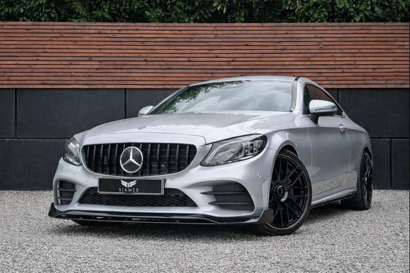 Mercedes-Benz C Class 2018 2.0 C220d Amg Line Coupe G-tronic Silver
