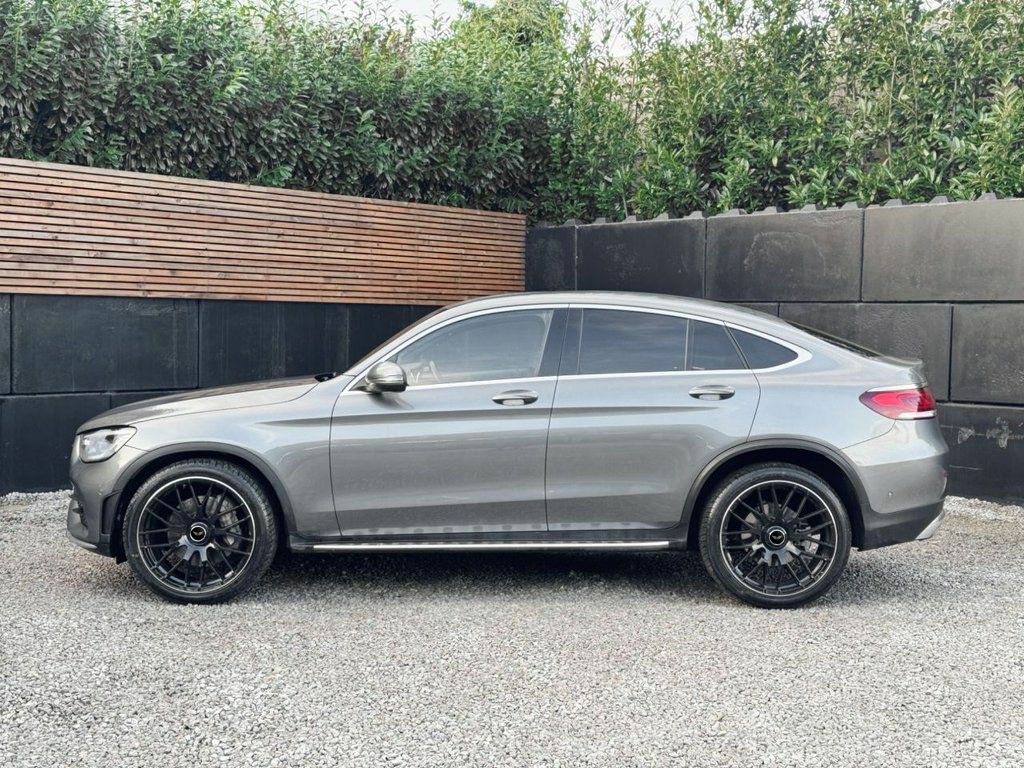 Mercedes-Benz GLC Class 2021 2.0 Glc300h Mhev Amg Line Coupe Hy OV71WLL Grey #4