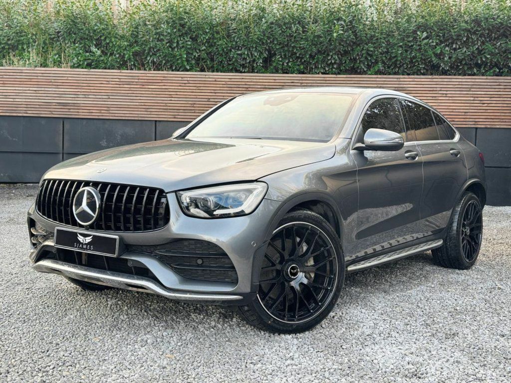 Mercedes-Benz GLC Class 2021 2.0 Glc300h Mhev Amg Line Coupe Hy OV71WLL Grey #2