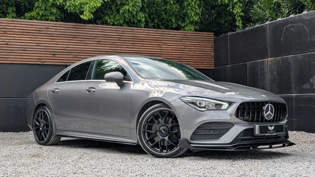 Mercedes-Benz CLA Class 2022 1.3 Cla200 Amg Line Premium Plus 2 Coupe RE22XDF Grey #4