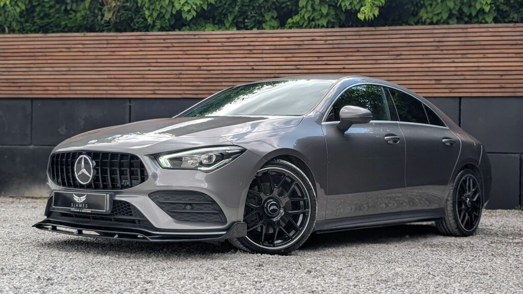 Mercedes-Benz CLA Class 2022 1.3 Cla200 Amg Line Premium Plus 2 Coupe RE22XDF Grey #2