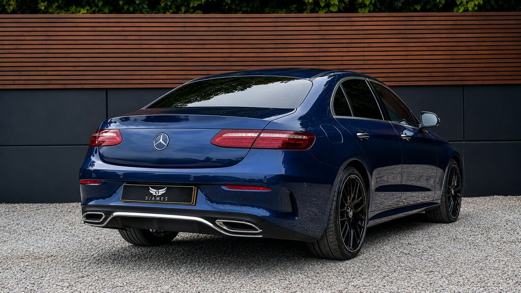 Mercedes-Benz E Class 2023 2.0 E220dh Mhev Amg Line Premium Saloon KW72FNR Blue #6