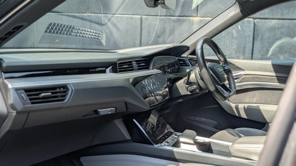 Audi E-tron 2022 50 Black Edition Suv Quattr GY22DXO Grey #3
