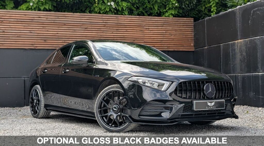 Mercedes-Benz A Class 2022 2.0 A200d Amg Line Edition Executive Saloon ST22RWK Black #3