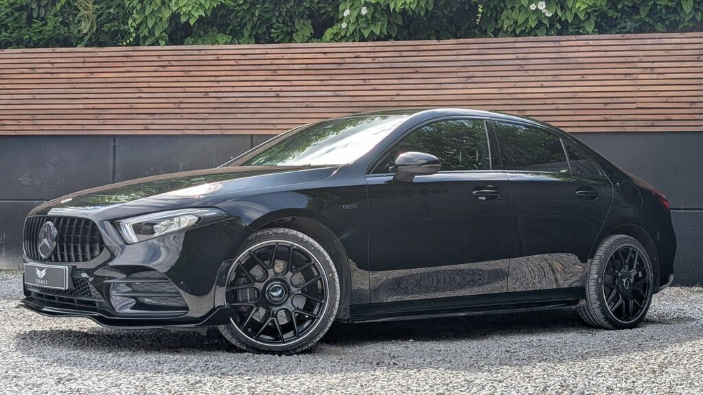 Mercedes-Benz A Class 2022 2.0 A200d Amg Line Edition Executive Saloon ST22RWK Black #2