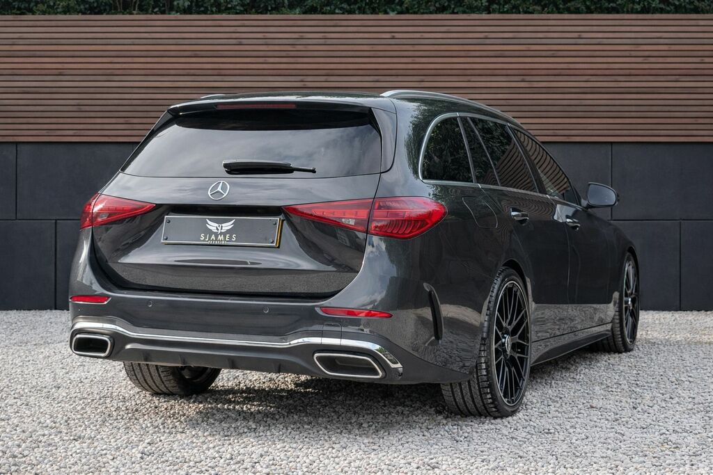 Mercedes-Benz C Class 2023 1.5 C200h Mhev Amg Line Estate Hyb Grey #6
