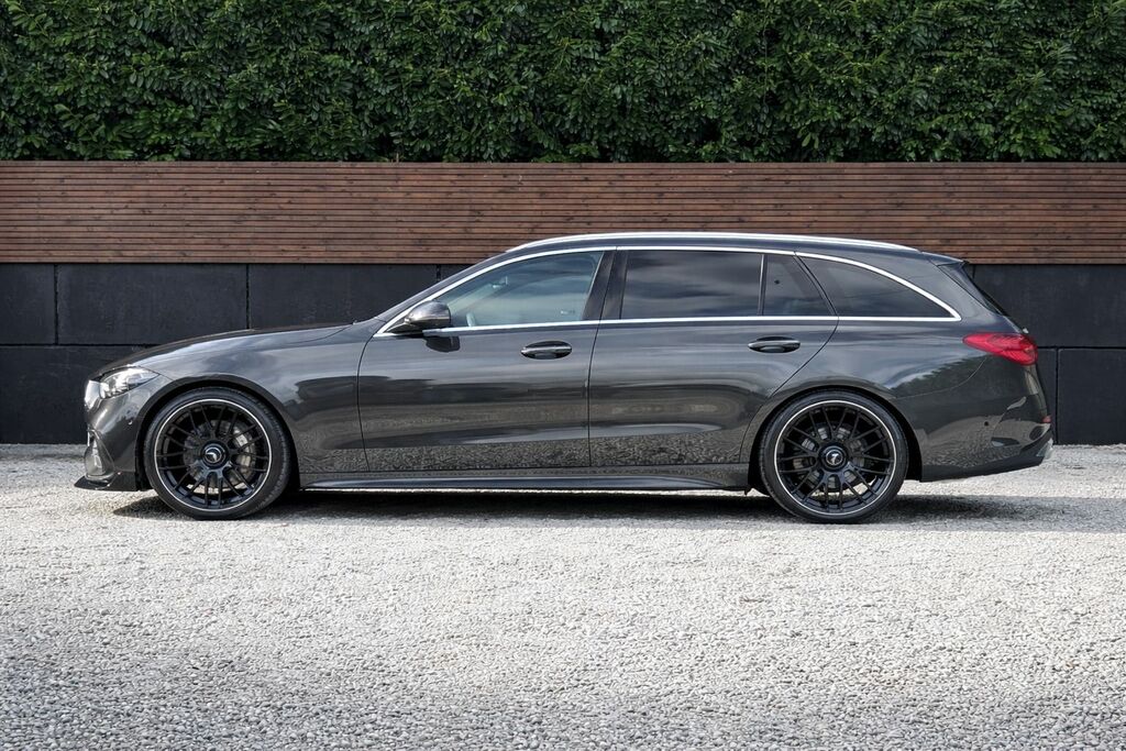 Mercedes-Benz C Class 2023 1.5 C200h Mhev Amg Line Estate Hyb Grey #5