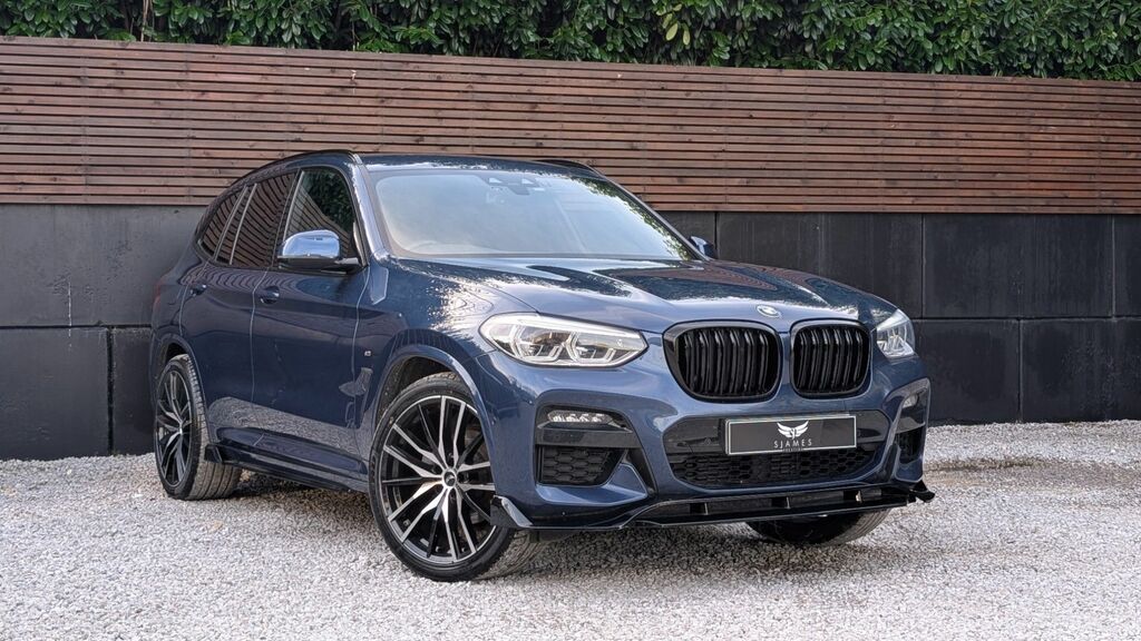 BMW X3 2019 2.0 20D M Sport Suv Xdrive Eu ND69SCX Blue #4
