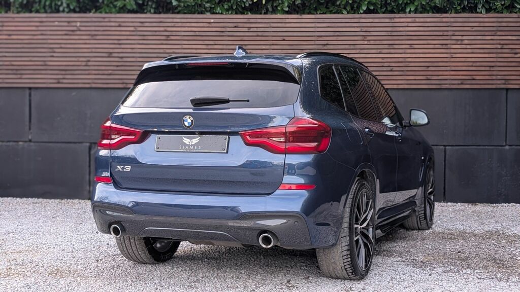 BMW X3 2019 2.0 20D M Sport Suv Xdrive Eu ND69SCX Blue #6