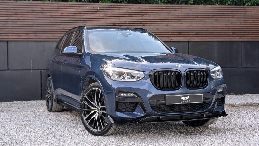 BMW X3 2019 2.0 20D M Sport Suv Xdrive Eu ND69SCX Blue #3