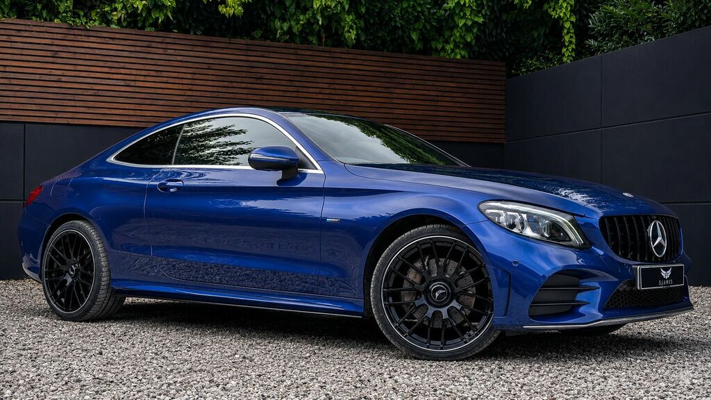 Mercedes-Benz C Class 2021 2.0 C220d Amg Line Edition Coupe G Blue #4
