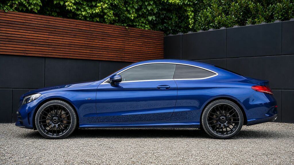 Mercedes-Benz C Class 2021 2.0 C220d Amg Line Edition Coupe G Blue #5