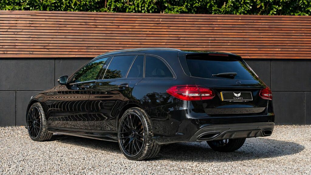 Mercedes-Benz C Class 2020 2.0 C300de 13.5Kwh Amg Line Edition Premium Black #5