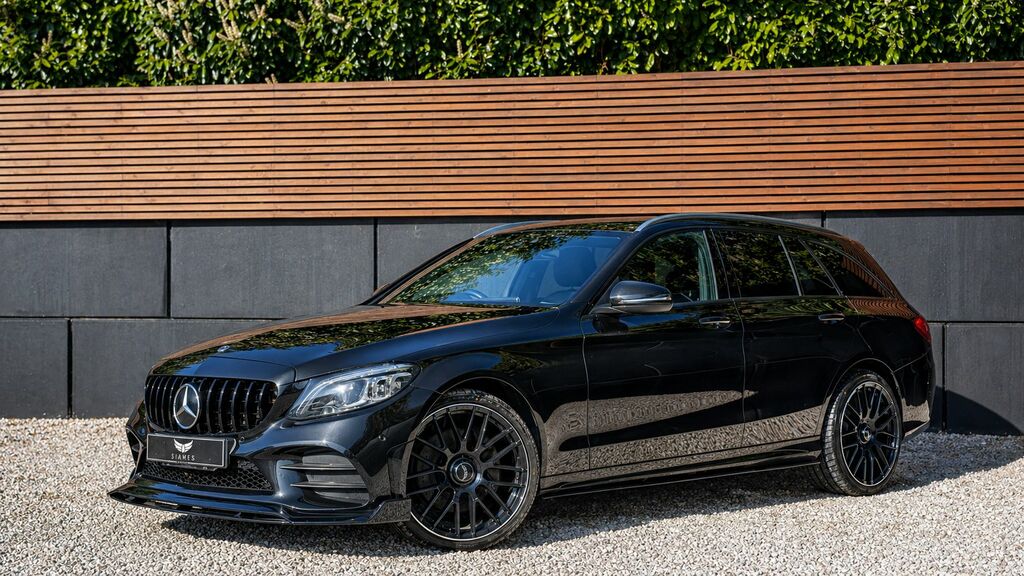 Mercedes-Benz C Class 2020 2.0 C300de 13.5Kwh Amg Line Edition Premium Black