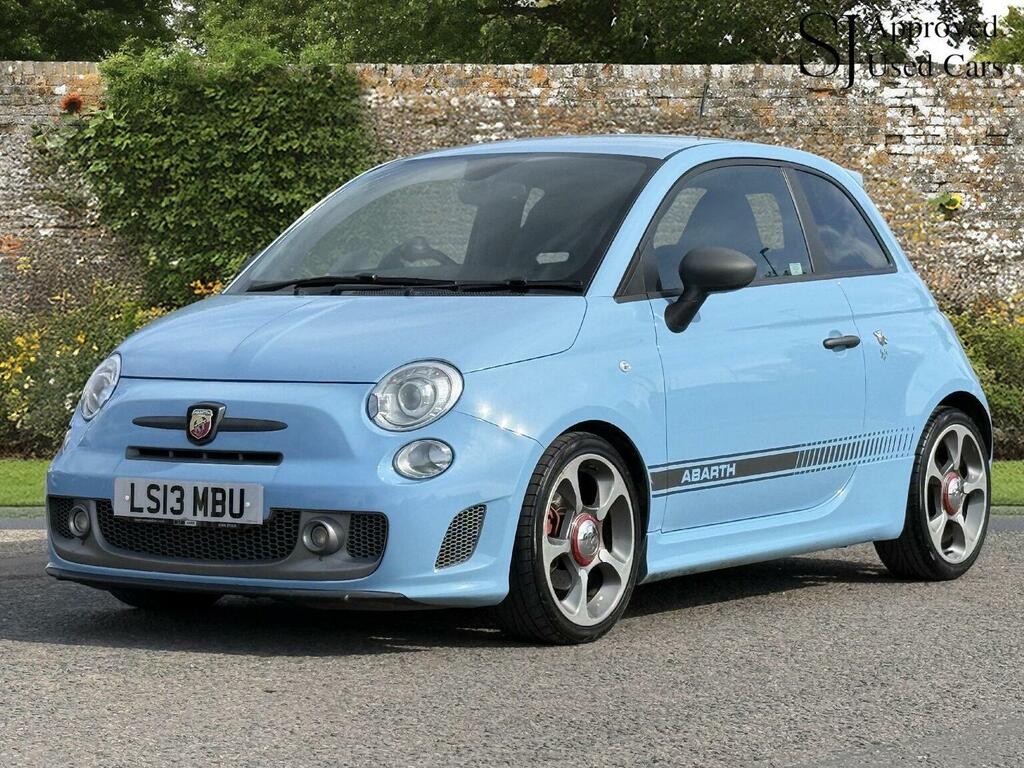 Abarth 595 Hatchback 1.4 T-jet Competizione Euro 5 2013 Blue #3