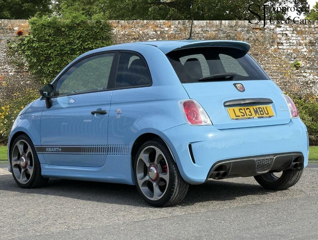 Abarth 595 Hatchback 1.4 T-jet Competizione Euro 5 2013 Blue #4