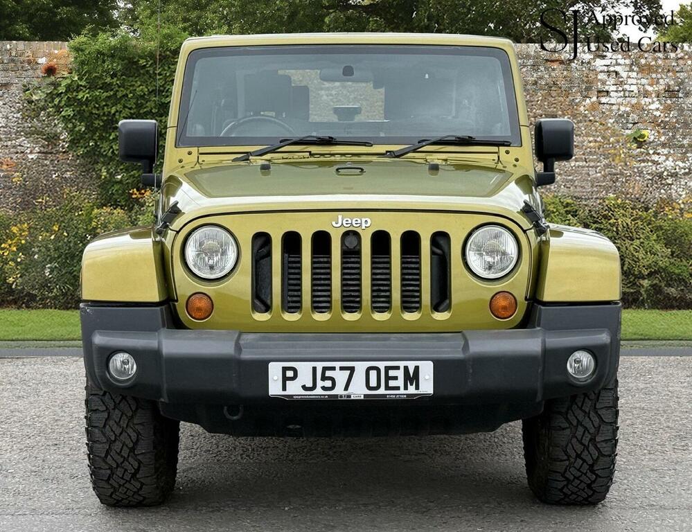 Jeep Wrangler Convertible 2.8 Crd Sahara Soft Top 4X4 2007 Green #4