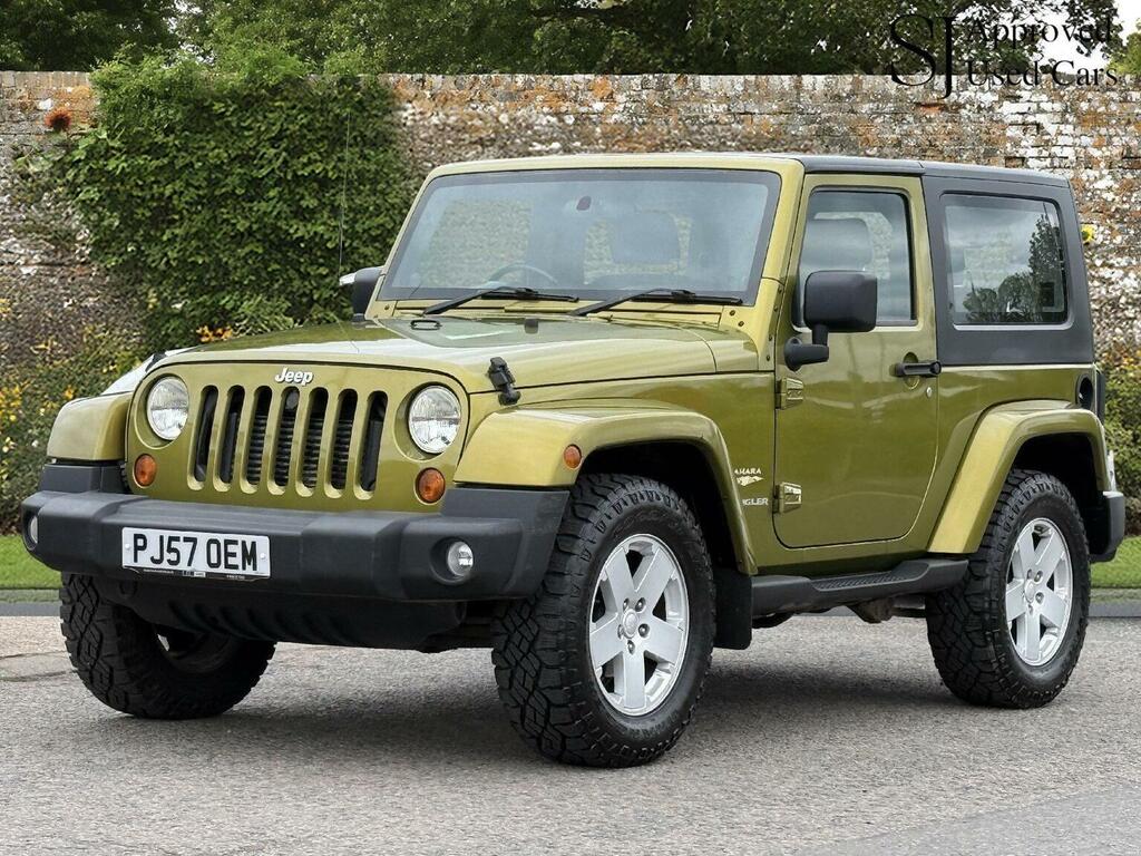 Jeep Wrangler Convertible 2.8 Crd Sahara Soft Top 4X4 2007 Green #5