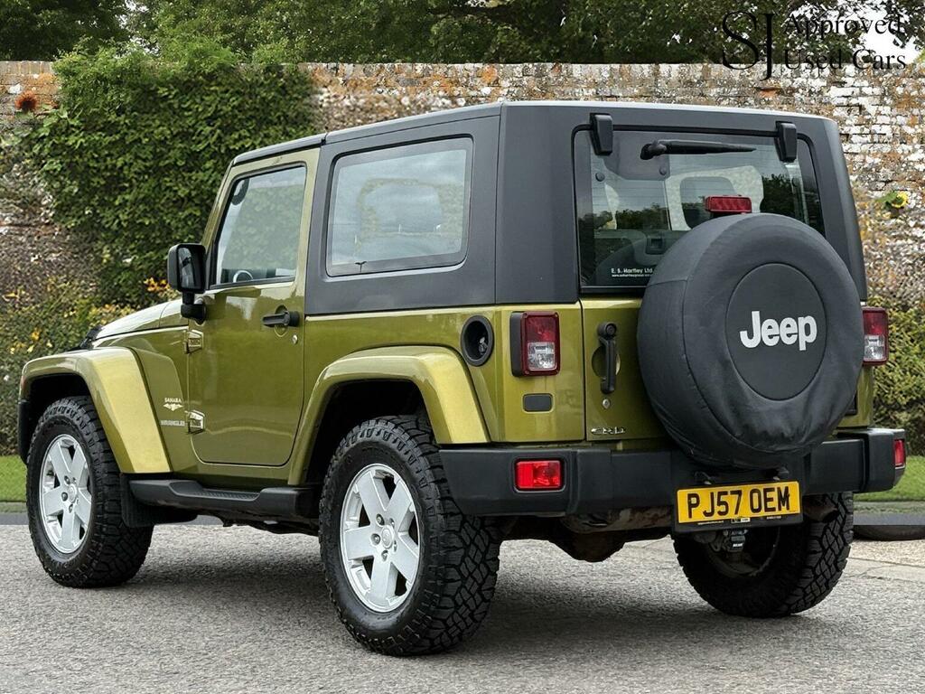 Jeep Wrangler Convertible 2.8 Crd Sahara Soft Top 4X4 2007 Green #6