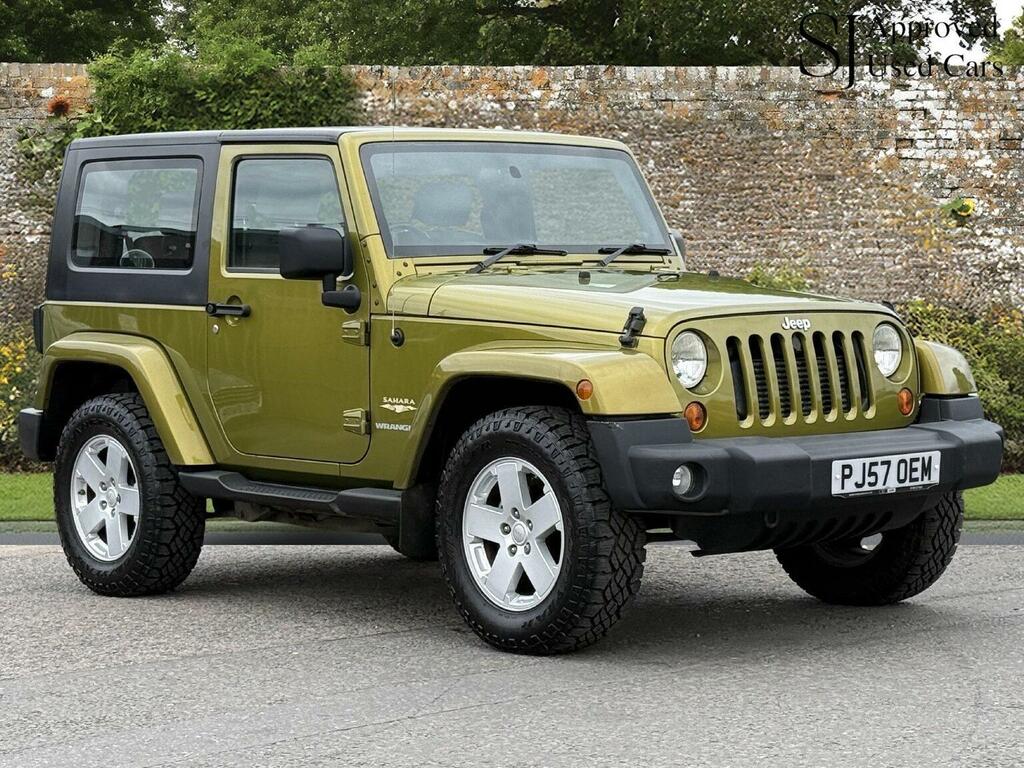 Jeep Wrangler Convertible 2.8 Crd Sahara Soft Top 4X4 2007 Green