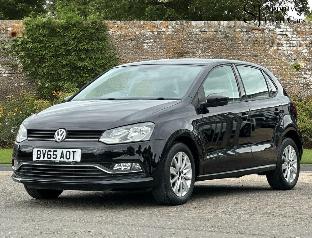 Volkswagen Polo Hatchback 1.2 Tsi Bluemotion Tech Se Euro 6 Ss Black #3