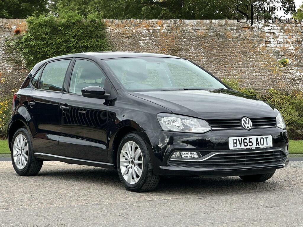Volkswagen Polo Hatchback 1.2 Tsi Bluemotion Tech Se Euro 6 Ss Black