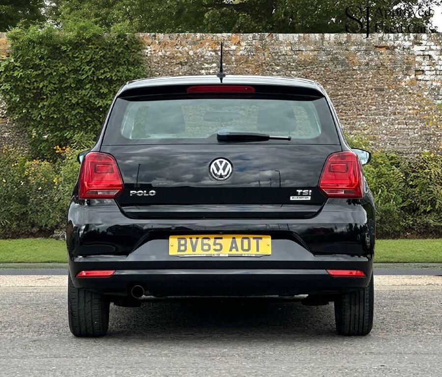 Volkswagen Polo Hatchback 1.2 Tsi Bluemotion Tech Se Euro 6 Ss Black #6