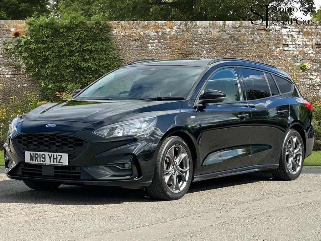Ford Focus Estate 1.0T Ecoboost St-line Euro 6 Ss 201 WR19YHZ Black #5
