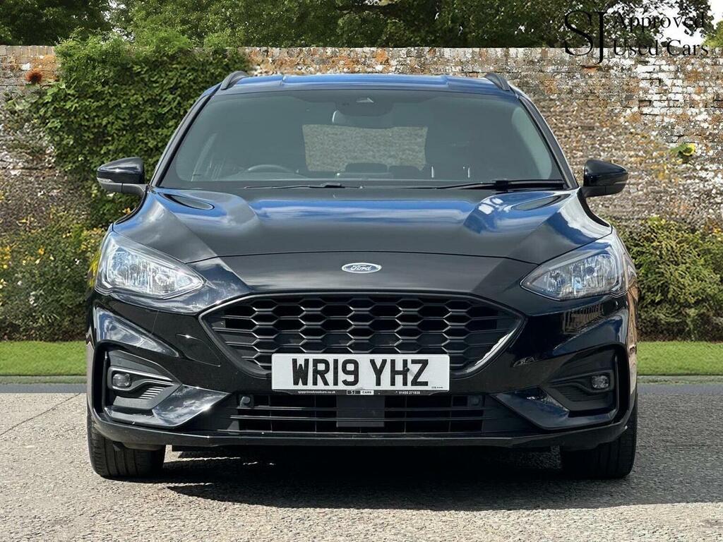 Ford Focus Estate 1.0T Ecoboost St-line Euro 6 Ss 201 WR19YHZ Black #4