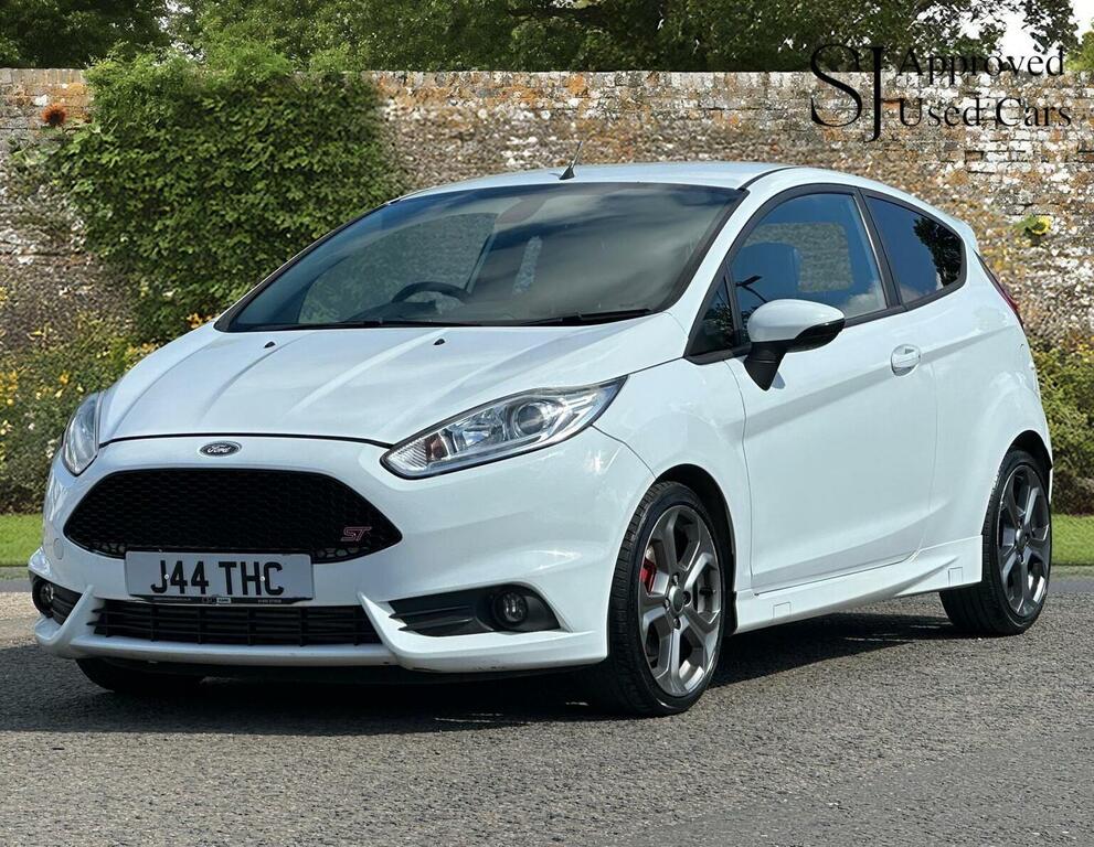 Ford Fiesta Hatchback 1.6T Ecoboost St-3 Euro 5 Ss 201 J44THC White #6