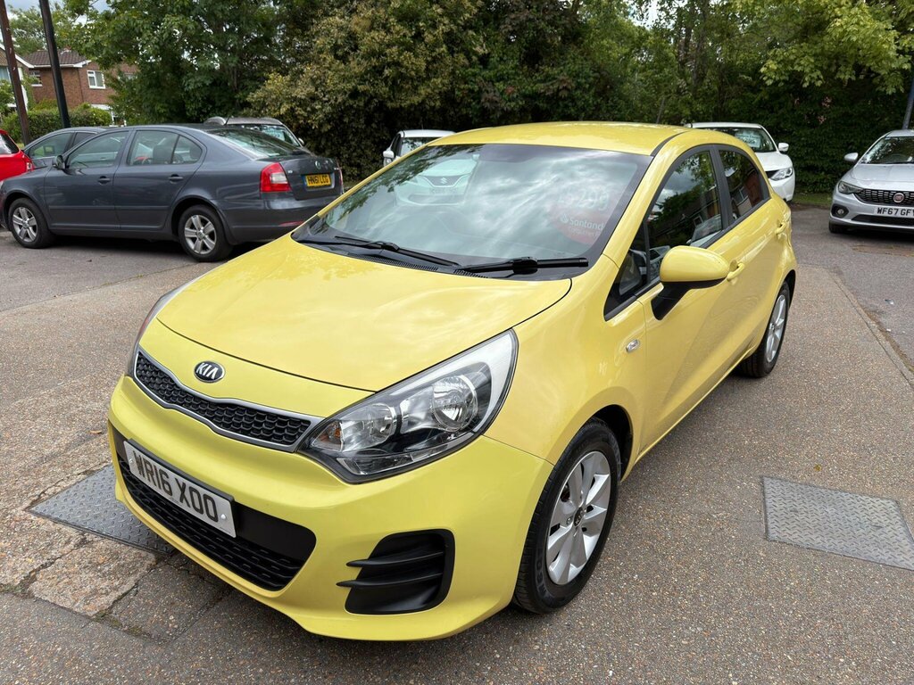 Kia RIO 1.25 Sr7 Euro 6 Yellow