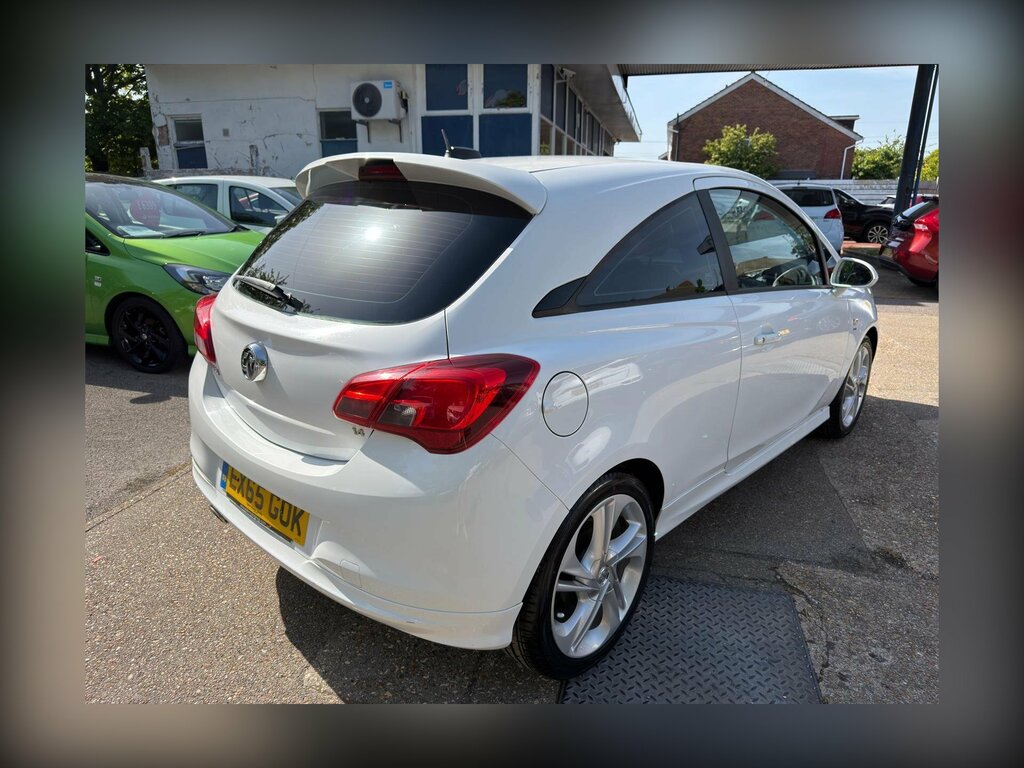 Vauxhall Corsa 1.4I Sri VX Line Euro 6 EX65GOK White #5