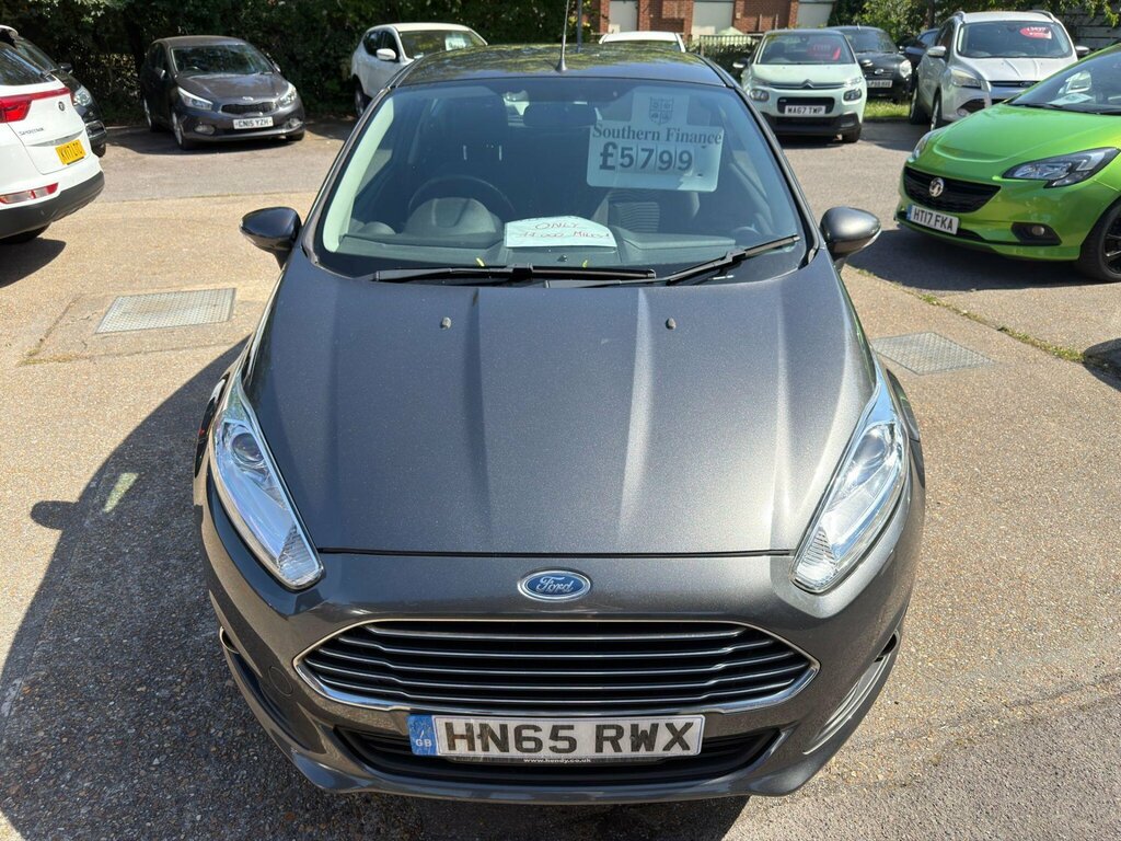 Ford Fiesta 1.25 Zetec Euro 6 HN65RWX Grey #2